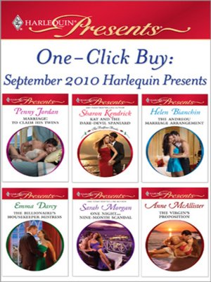 cover image of September 2010 Harlequin Presents